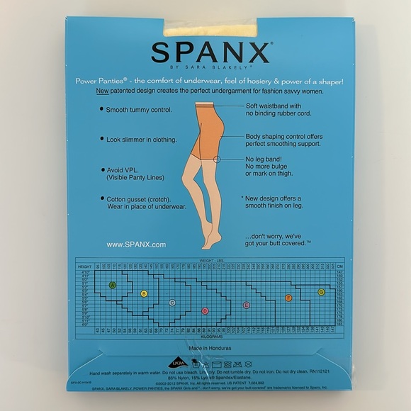 NWT Spanx Power Panties, Yellow Poppy, Size A - Picture 3 of 4